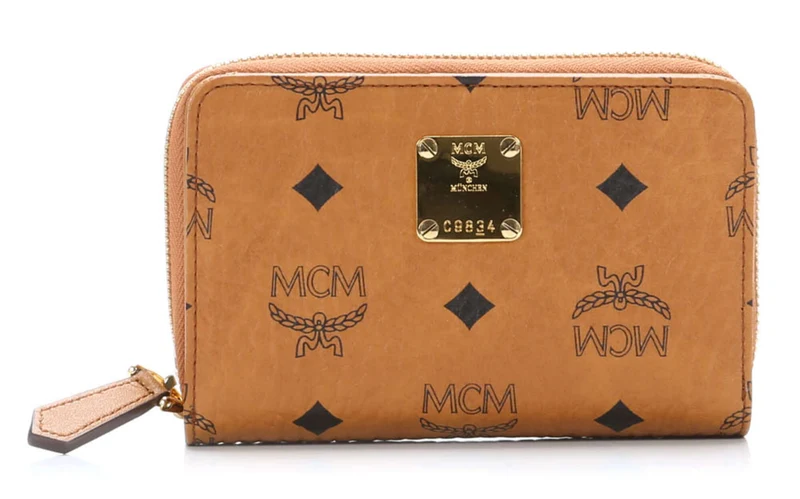 MCM Geldbörse cognac