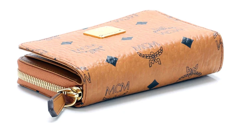 MCM Geldbörse cognac