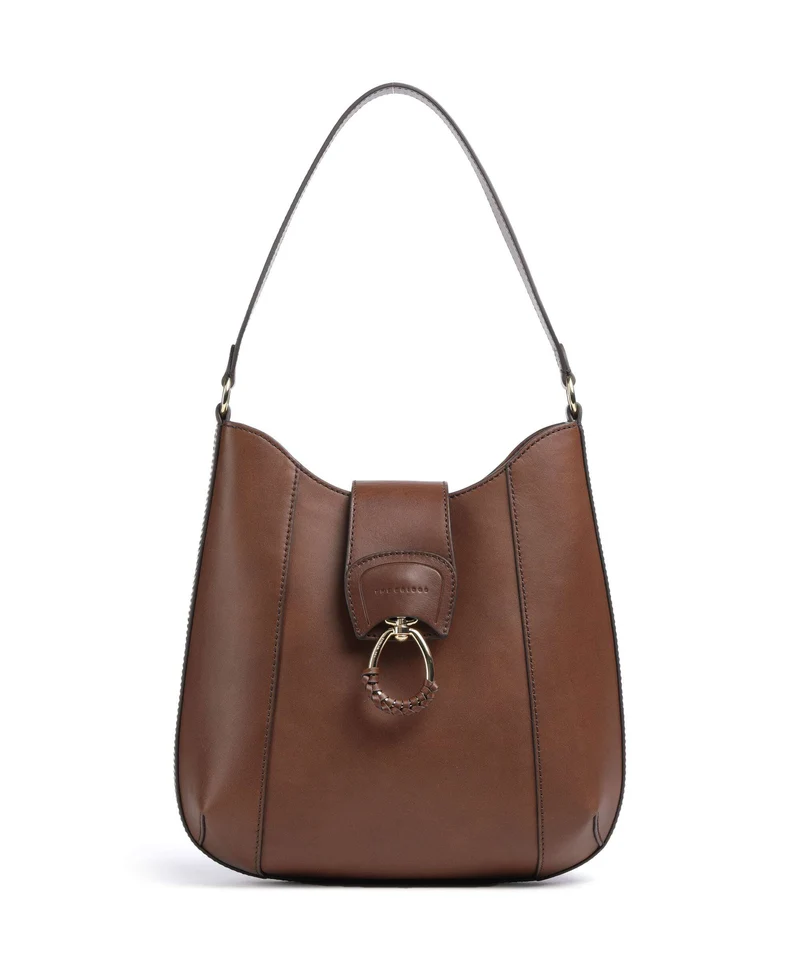 The Bridge Erica Shopper marrone