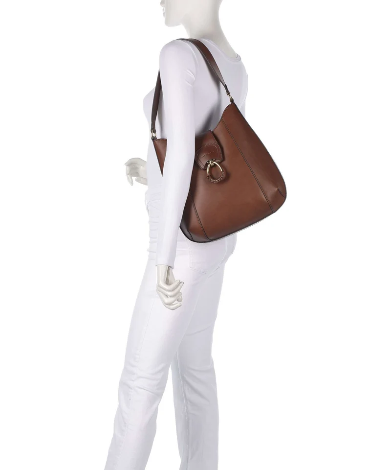 The Bridge Erica Shopper marrone