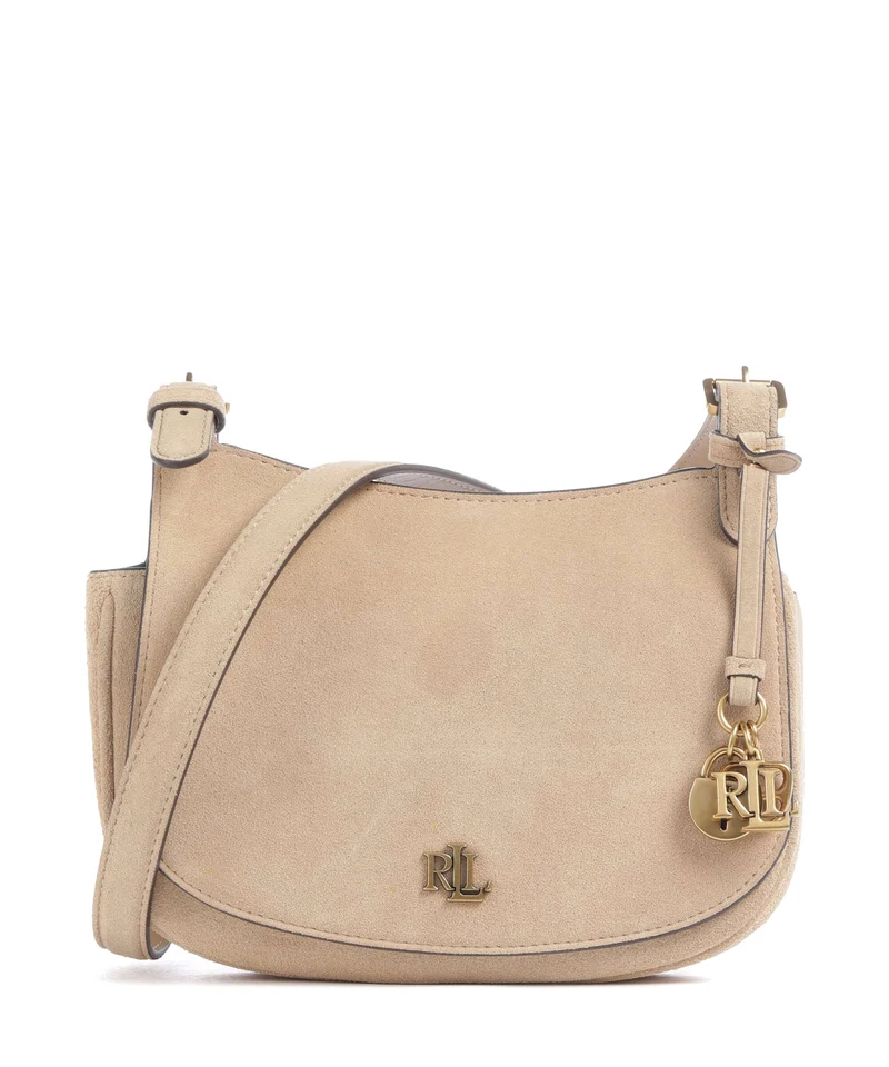 Lauren Ralph Lauren Marcy Medium Umhängetasche tan