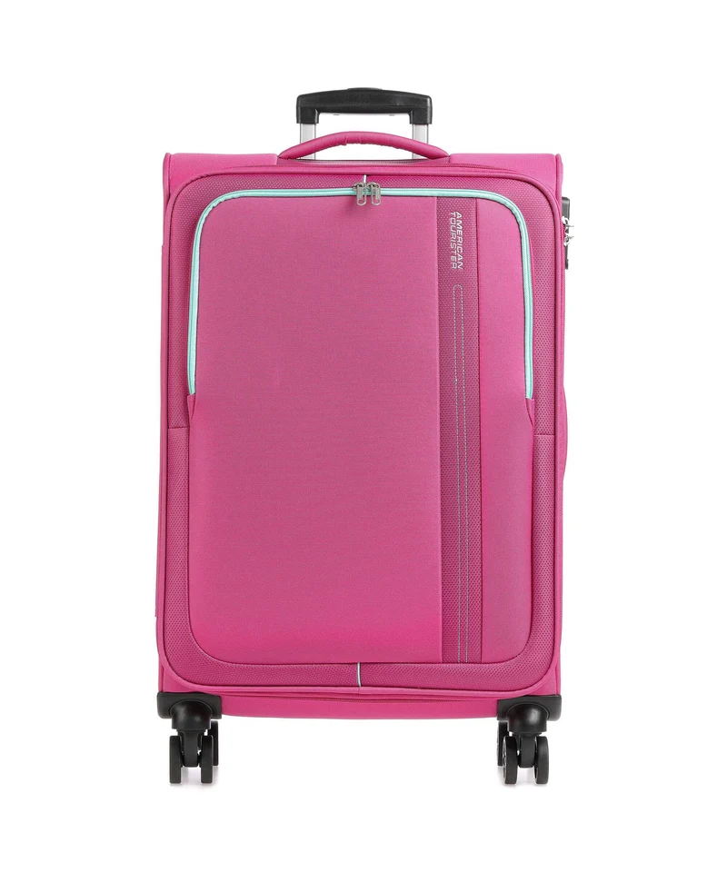American Tourister Sea Seeker 4-Rollen Trolley deep fuchsia