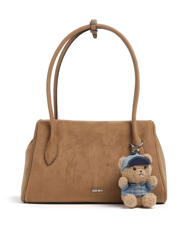 DKNY Amelie Large Schultertasche almond