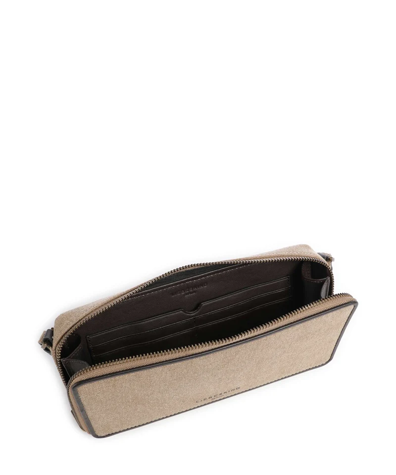 Liebeskind Juno Denim XS Umhängetasche beige