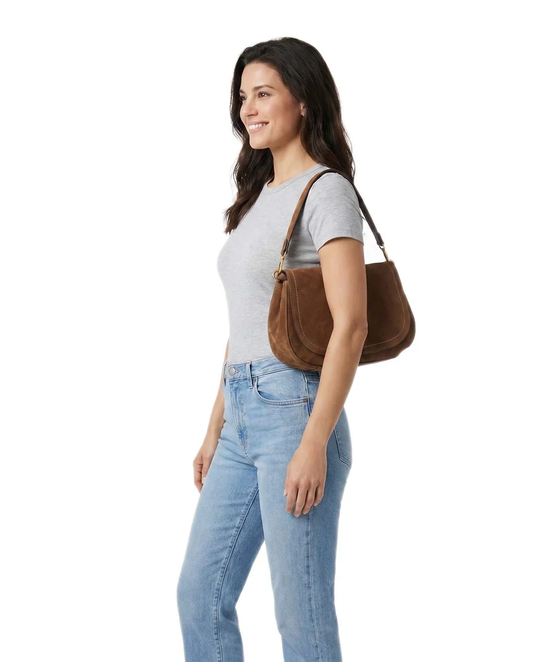 Gianni Chiarini Helena Round Schultertasche cognac