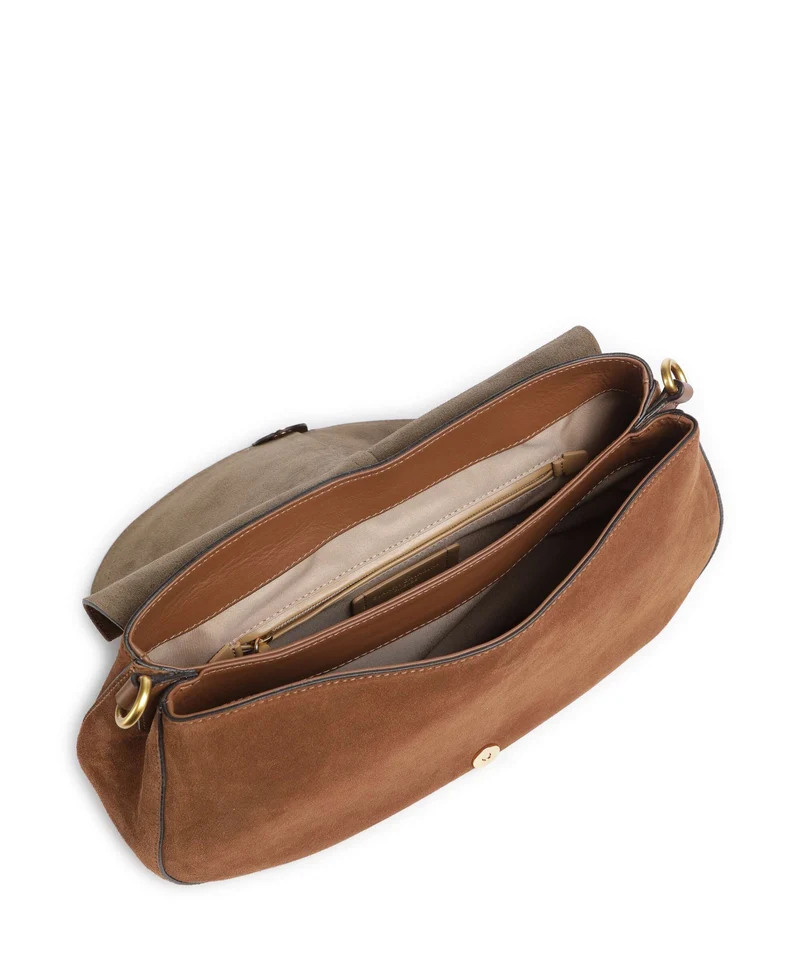 Gianni Chiarini Helena Round Schultertasche cognac