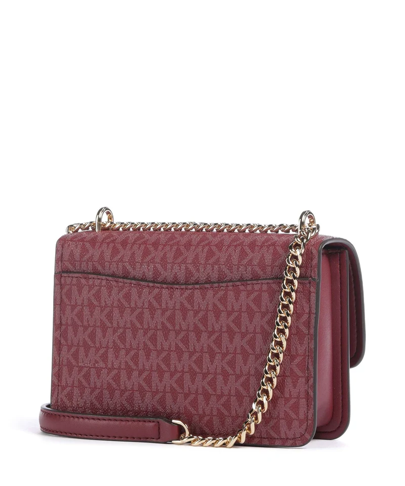 Michael Kors Claire Small Schultertasche mulberry