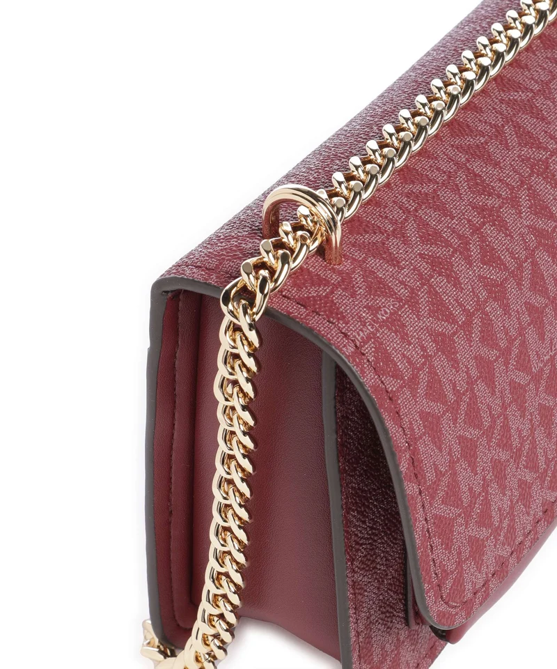Michael Kors Claire Small Schultertasche mulberry