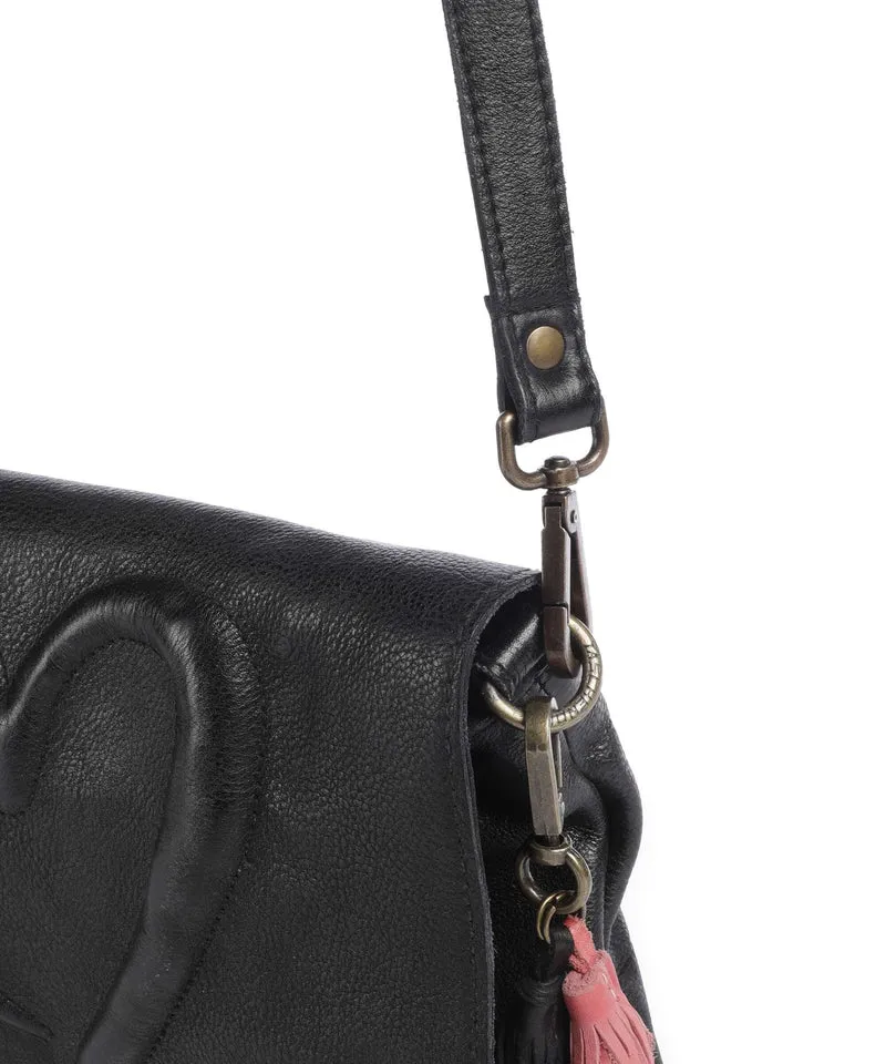 Taschendieb Wien Herzweg 3 Umhängetasche black bean