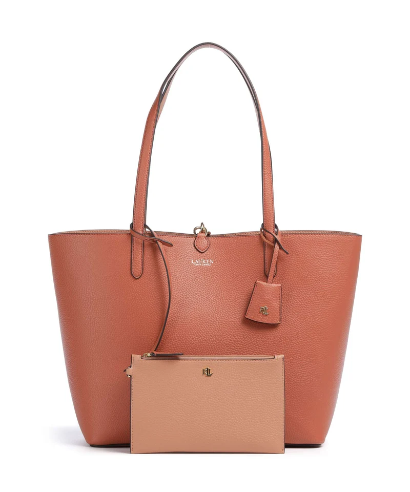 Lauren Ralph Lauren Medium Shopper red terracotta/pink sienna