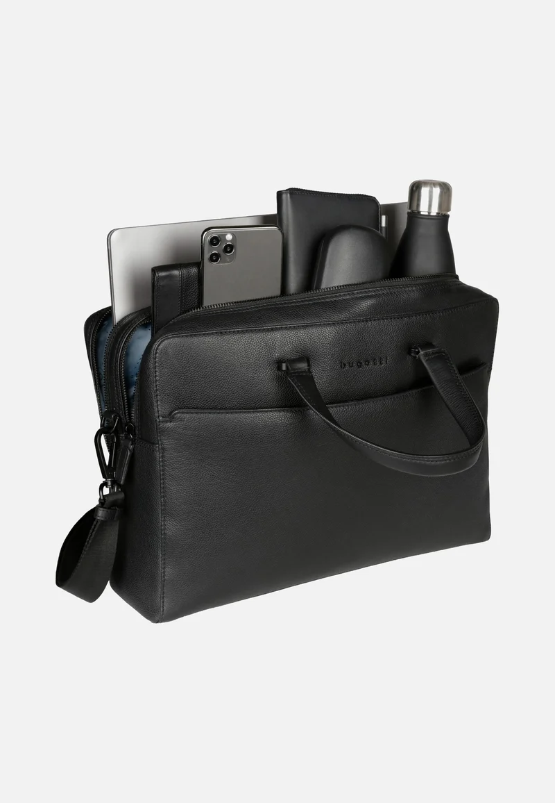 Black Briefcase Large Black - Aktentasche