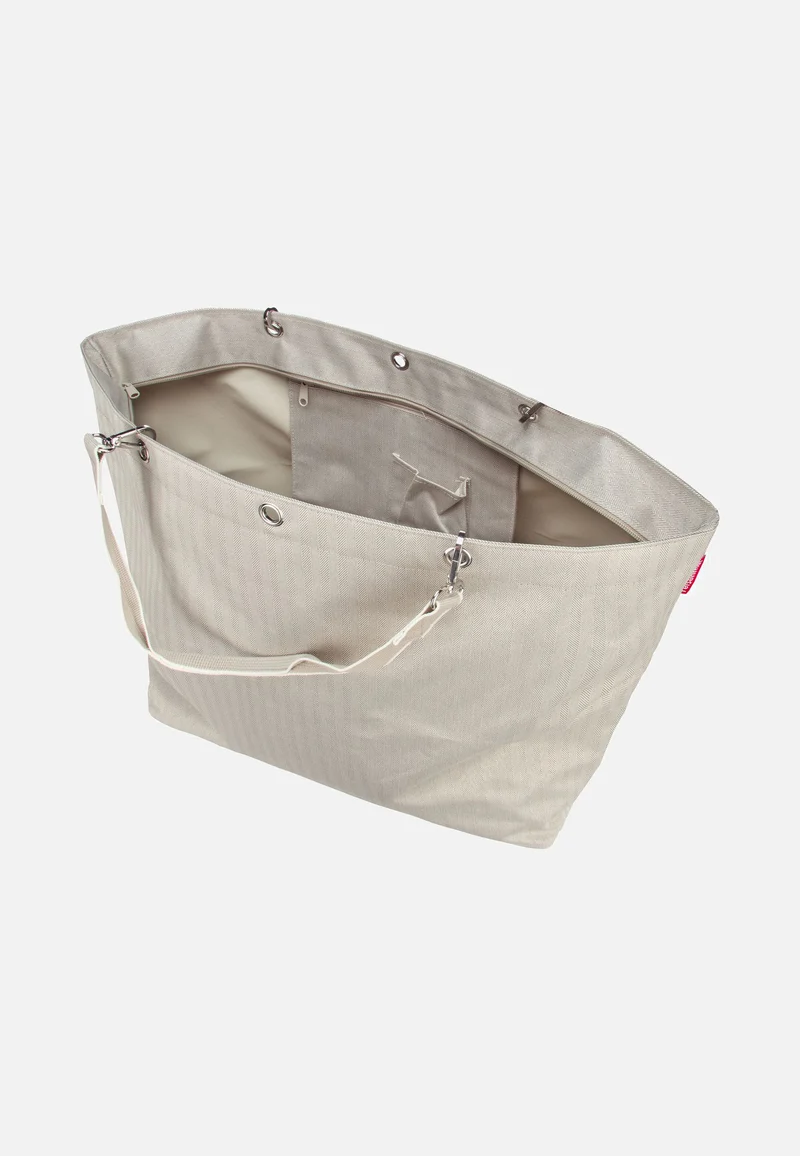 Shopper XL Herringbone Sand - Einkaufstasche