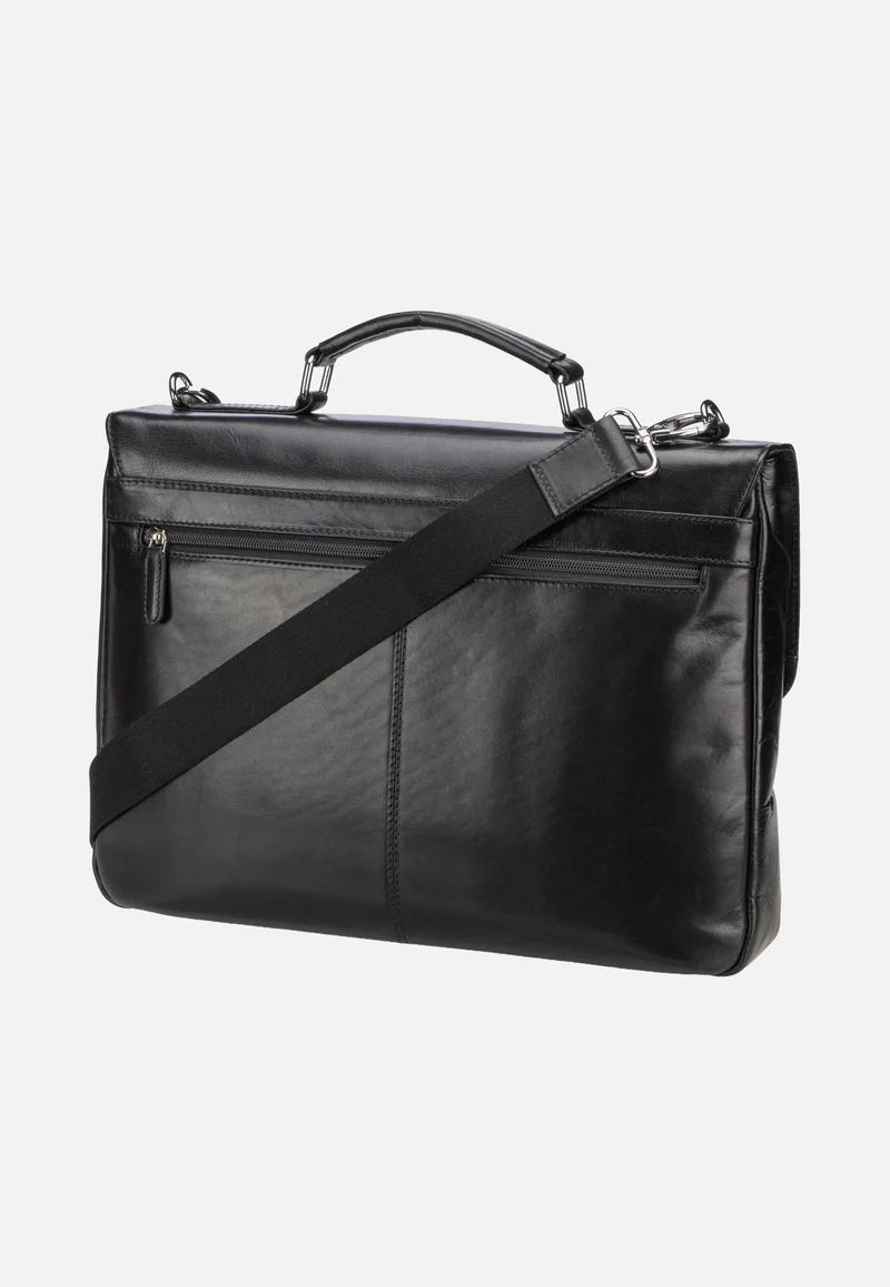 Romano Briefcase Small Black - Aktentasche