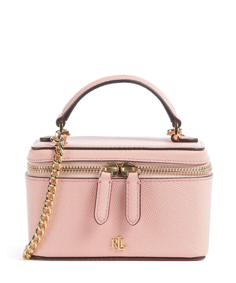 Lauren Ralph Lauren Hallee Small Umhängetasche pink rhodonite