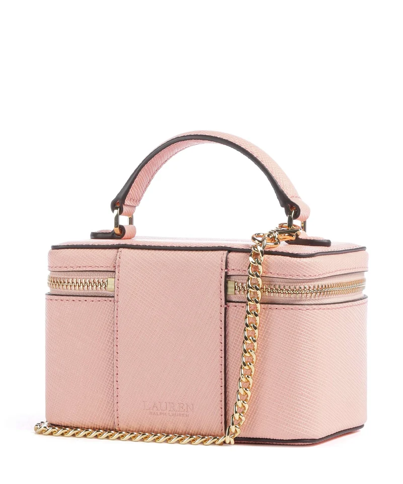 Lauren Ralph Lauren Hallee Small Umhängetasche pink rhodonite