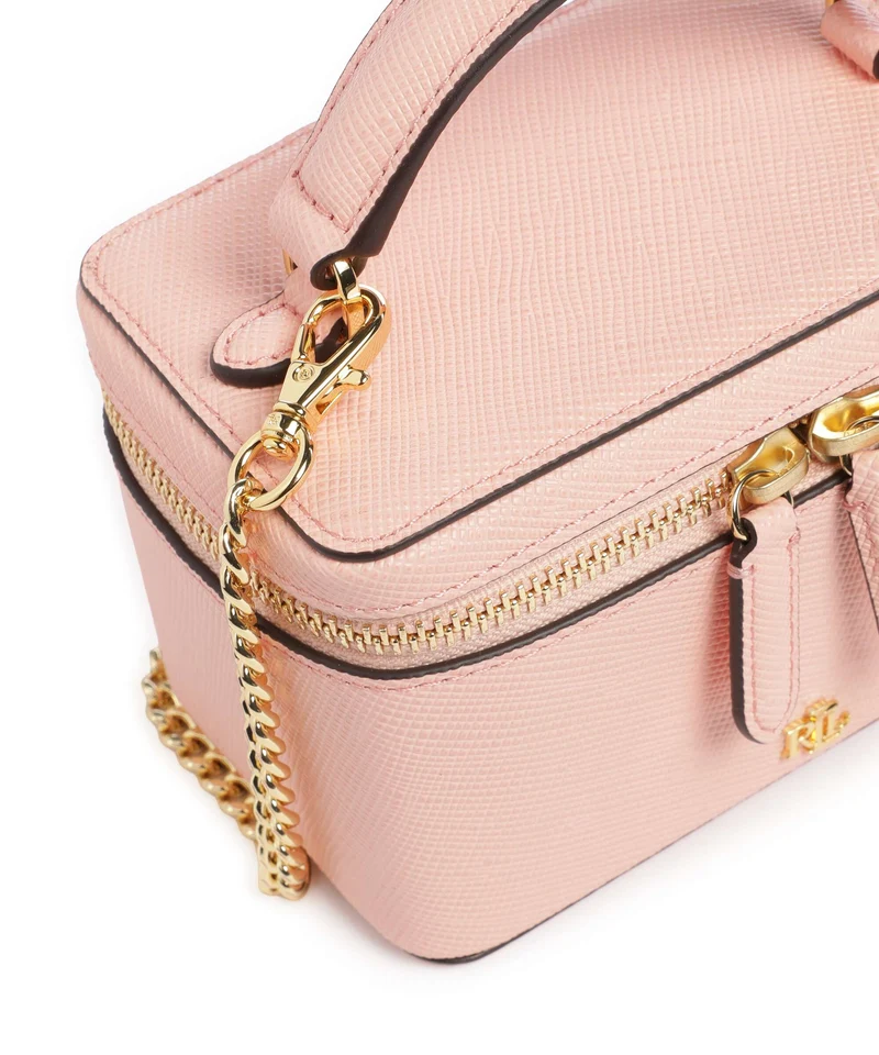 Lauren Ralph Lauren Hallee Small Umhängetasche pink rhodonite