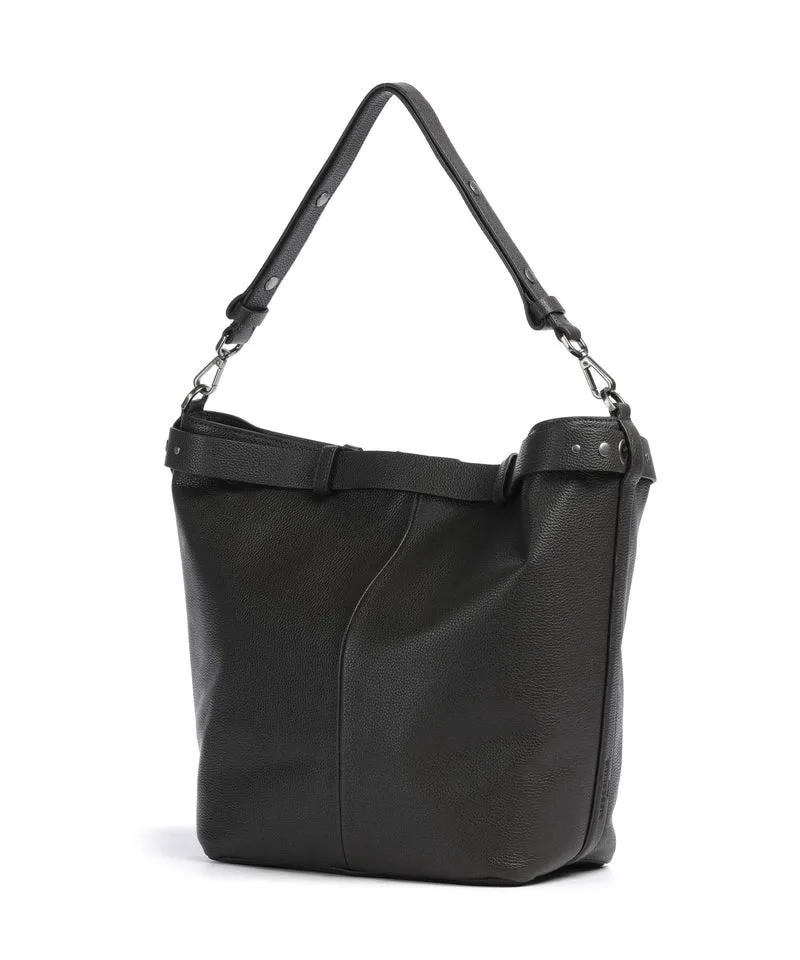 Liebeskind Zita Small Pebble L Bucket Handtasche deep soil