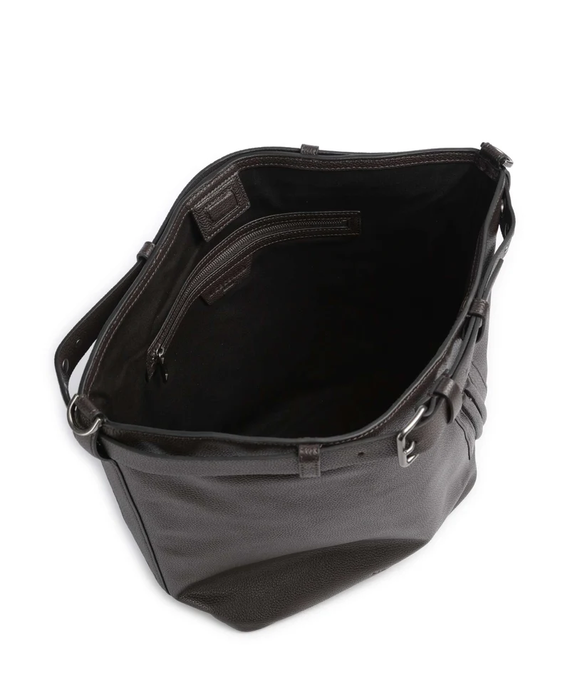 Liebeskind Zita Small Pebble L Bucket Handtasche deep soil