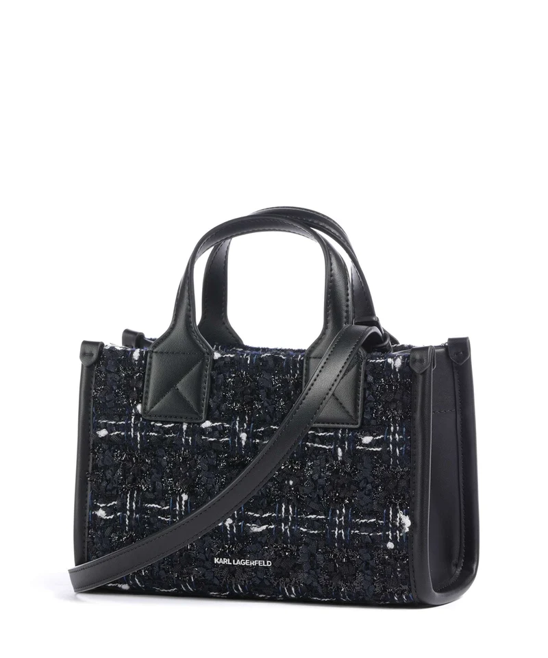 Karl Lagerfeld K/Skuare Small Handtasche dark navy/boucle