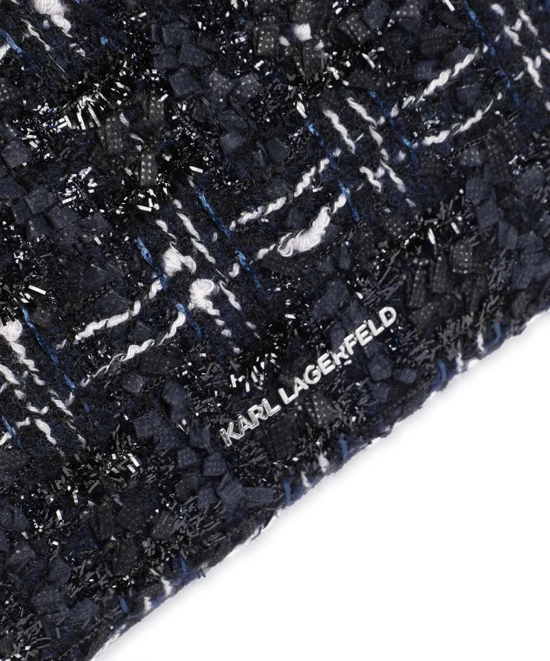 Karl Lagerfeld K/Skuare Small Handtasche dark navy/boucle