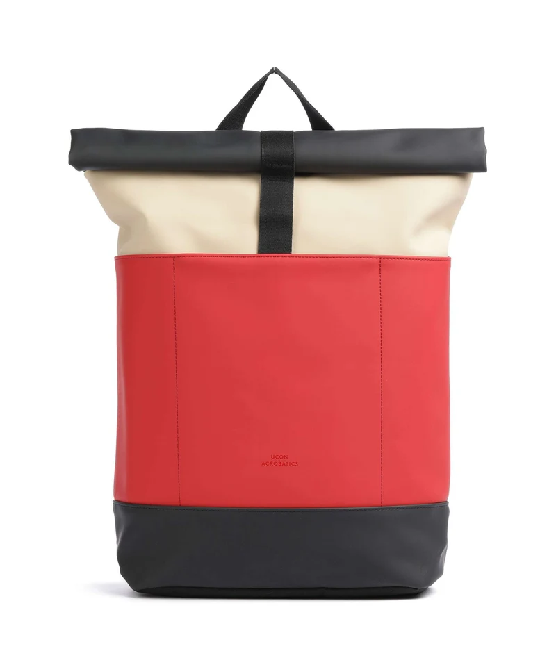 Ucon Acrobatics Lotus Hajo Medium Rolltop Rucksack light almond/red