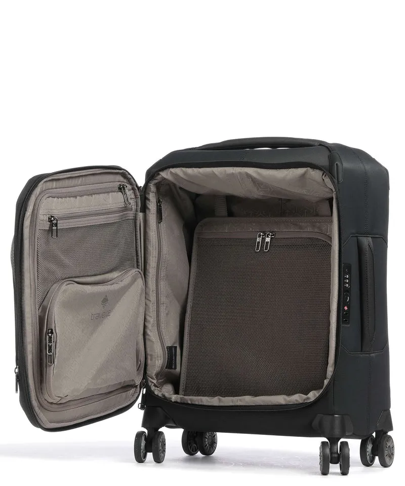 Travelite Priima S 4-Rollen Trolley schwarz