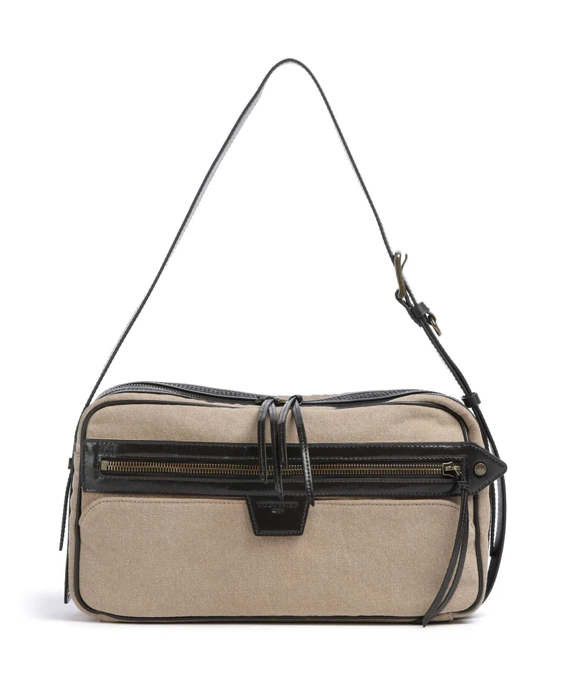 Liebeskind Juno Denim M Schultertasche beige