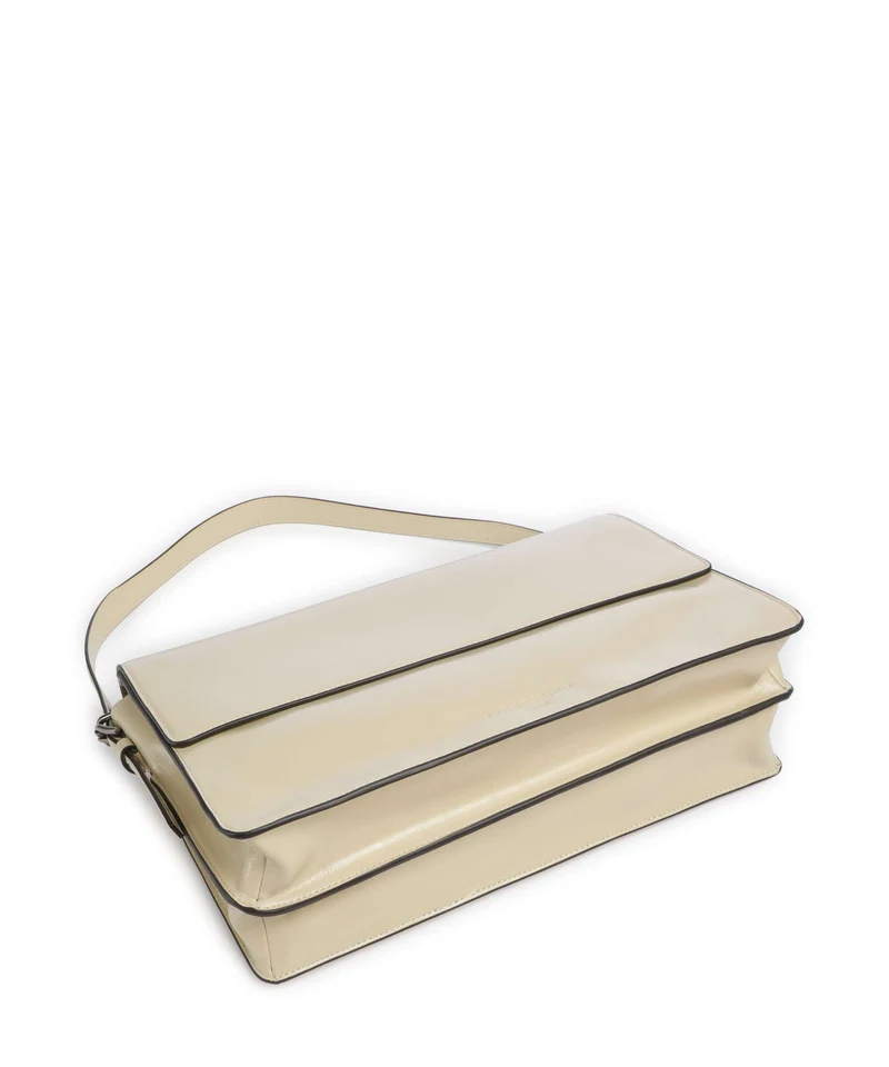Liebeskind Audrey Recycled Lack Distressed M Schultertasche biscotti