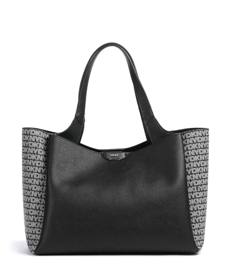 DKNY Willa Shopper black/silver