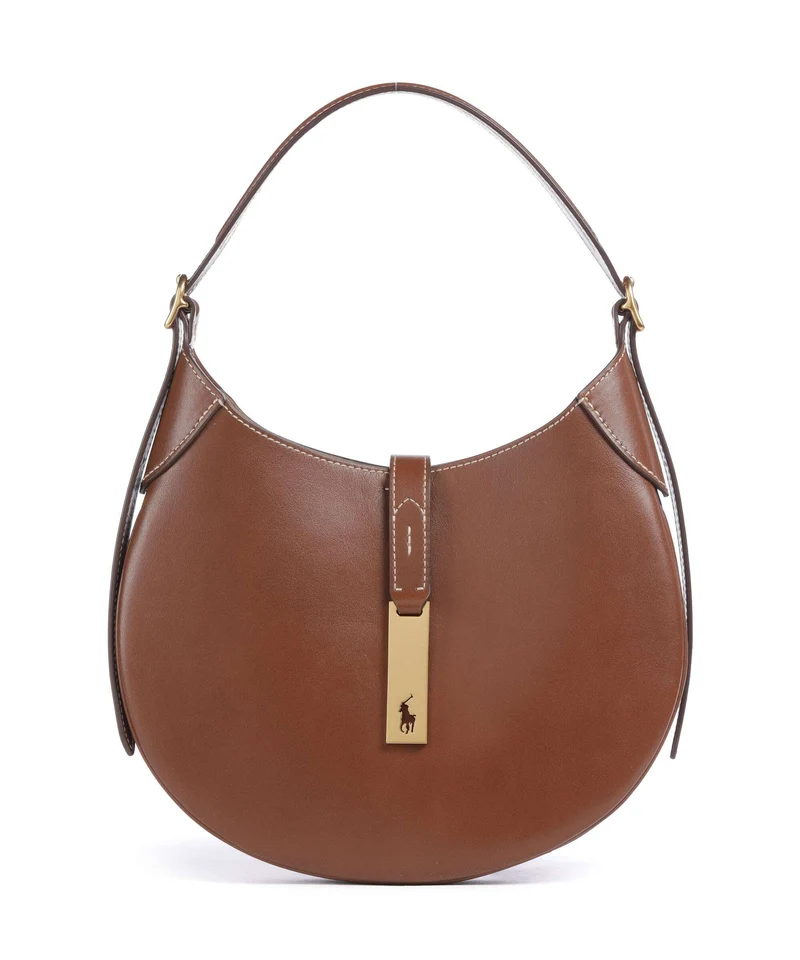 Polo Ralph Lauren ID Collection Small Schultertasche cuoio