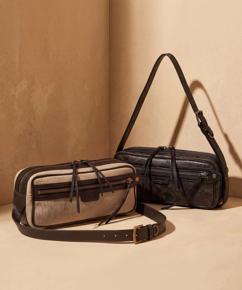 Liebeskind Juno Denim S Schultertasche beige