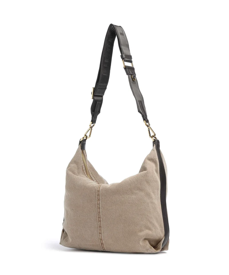 Liebeskind Paris Denim M Beuteltasche beige