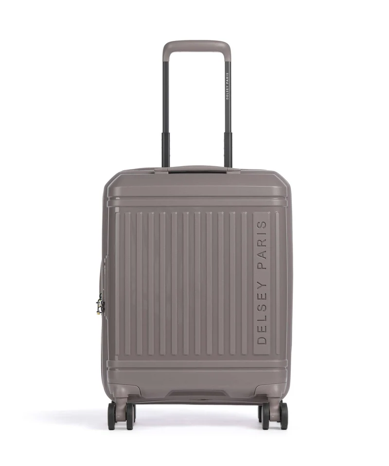 Delsey Paris Lutece Slim 4-Rollen Trolley brown