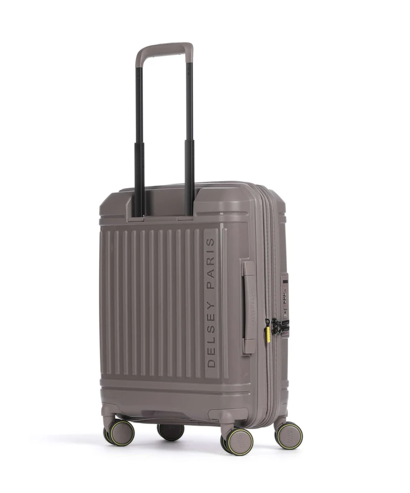 Delsey Paris Lutece Slim 4-Rollen Trolley brown