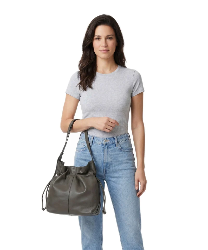 Marc O'Polo Sienna Bucket Handtasche mossy earth