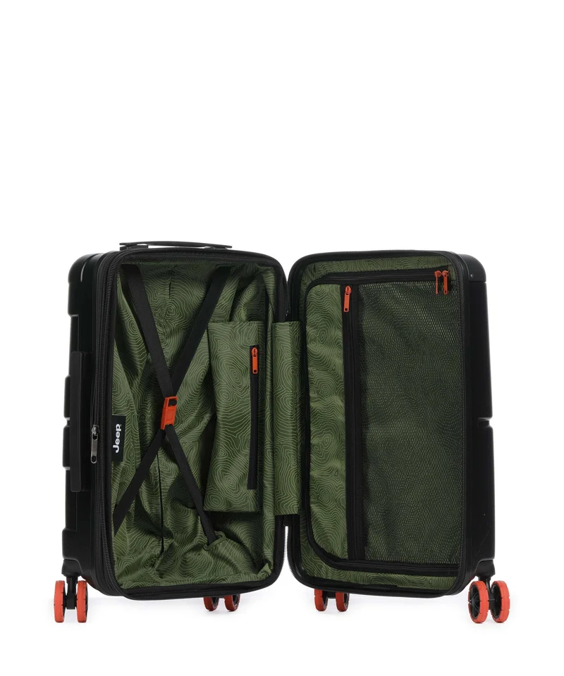 Jeep JH002B 4-Rollen Trolley black
