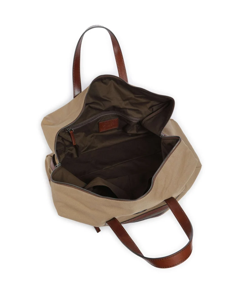 The Bridge Story Viaggio Soft Weekender natural
