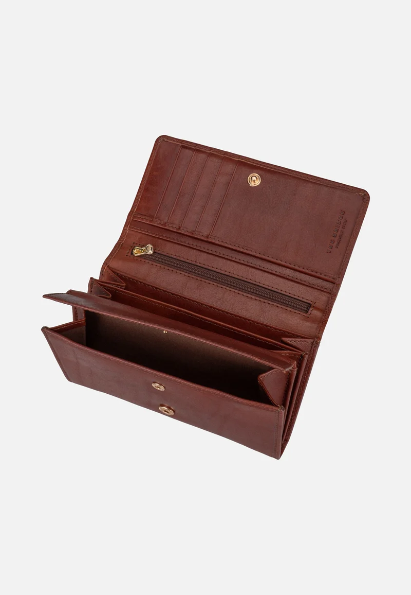 Stodo Continental Marrone/Oro - Portemonnaie