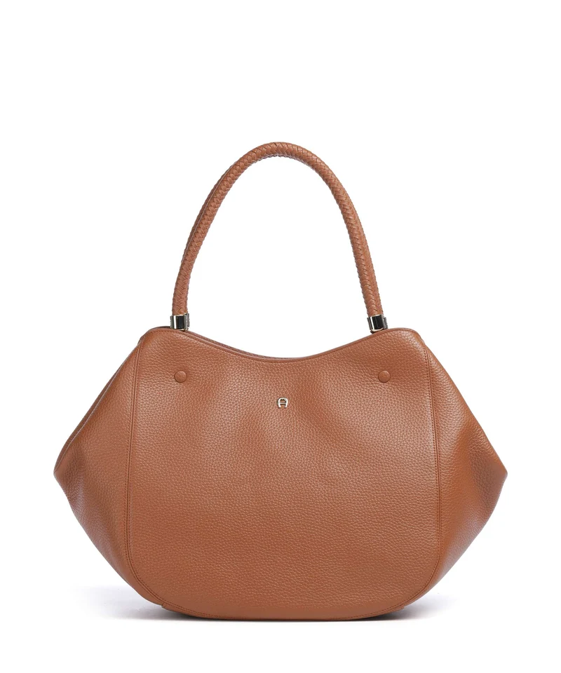 Aigner Carré Soft L Shopper cognac brown