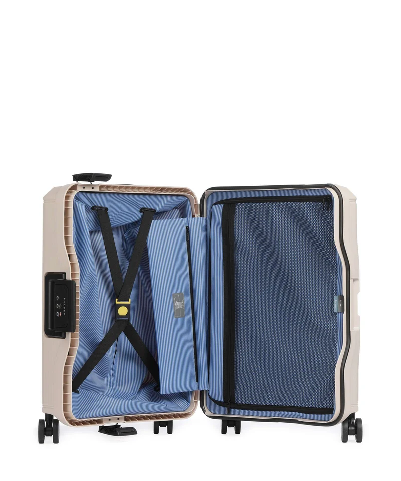 Delsey Paris Vauban Slim 4-Rollen Trolley beige