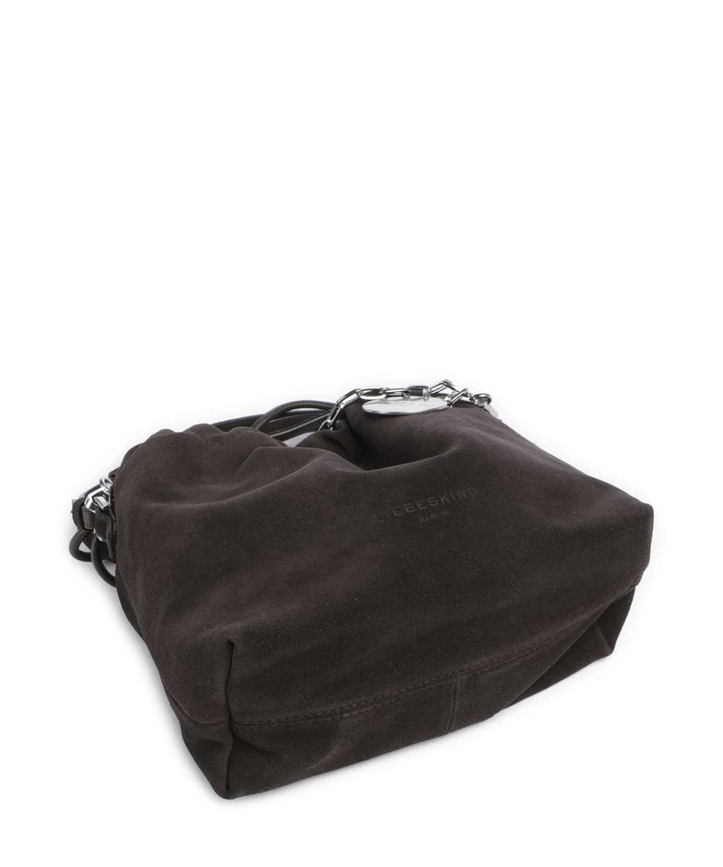 Liebeskind Lya II Hydro Suede S Bucket Handtasche deep soil