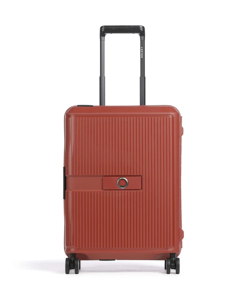 Delsey Paris Vauban Slim 4-Rollen Trolley terracotta
