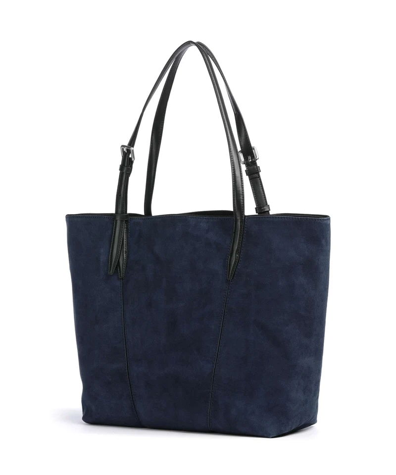 Liebeskind Una Recycled Suede M Shopper peacoat