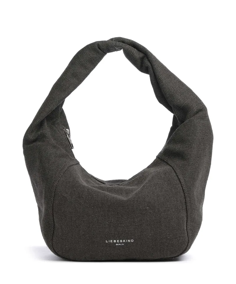 Liebeskind Farrah Heavy Canvas Washed M Beuteltasche deep soil