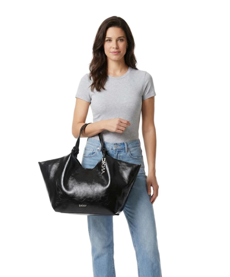 DKNY Paula Large Shopper black/silver