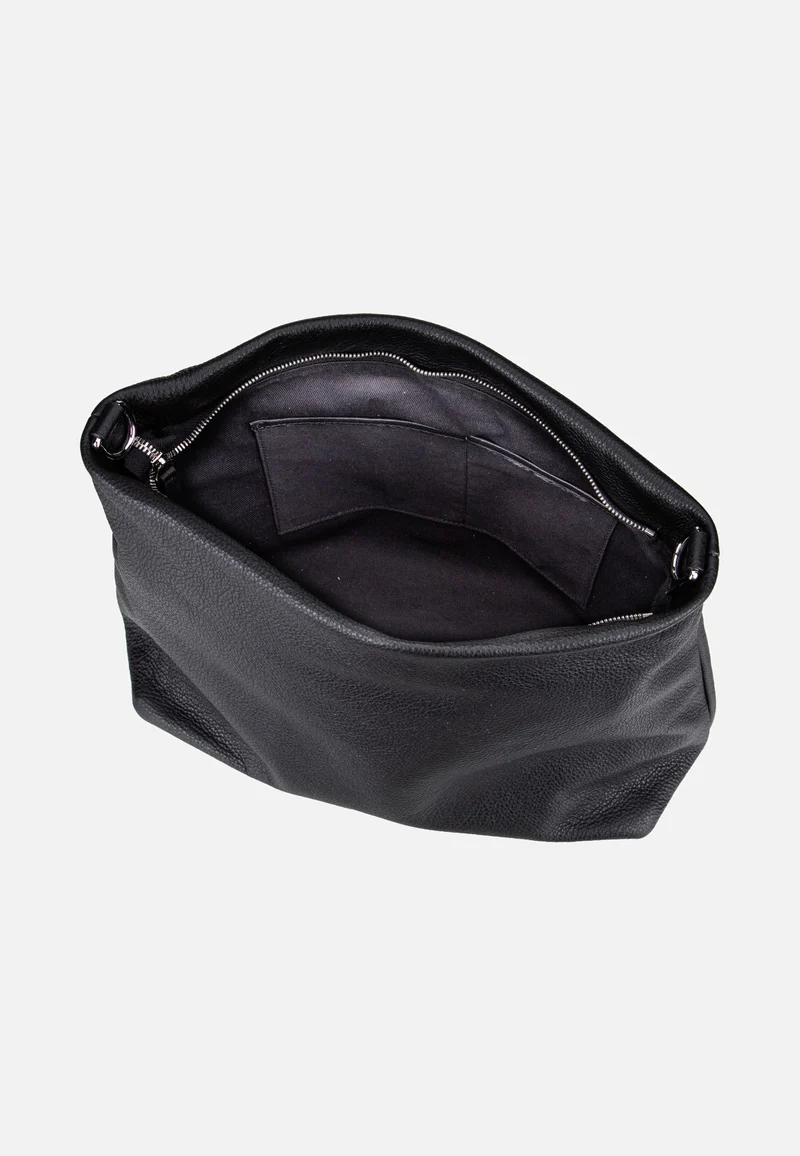 Kaia Black/Nickel - Hobo Bag