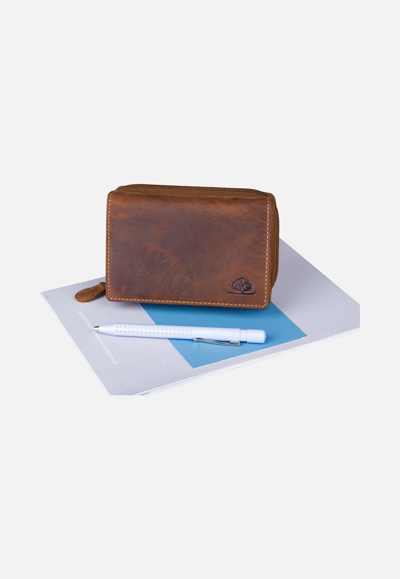 Vintage 1607 RV RFID Brown - Portemonnaie