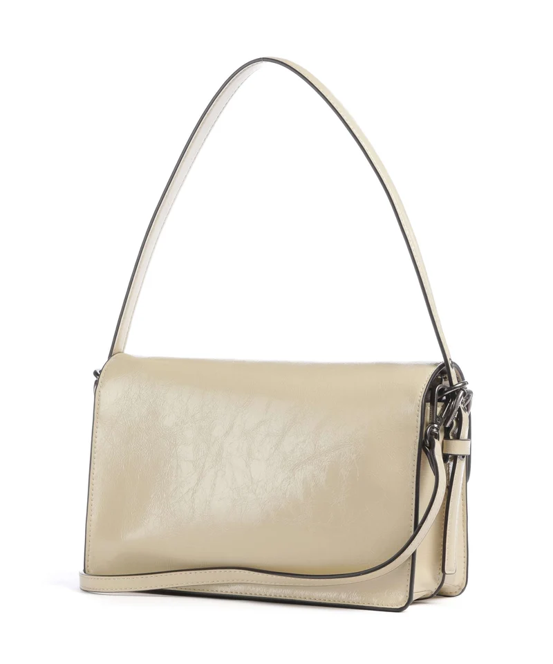 Liebeskind Audrey Recycled Lack Distressed S Schultertasche biscotti