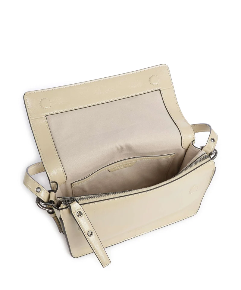Liebeskind Audrey Recycled Lack Distressed S Schultertasche biscotti