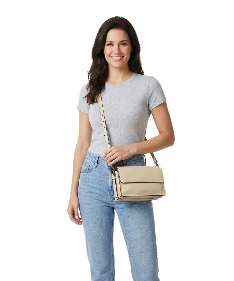 Liebeskind Audrey Recycled Soft Calf S Schultertasche biscotti